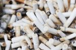 Cigarettes Butts Stock Photo