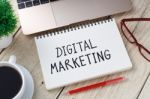 Digital Marketing Concept Stock Photo