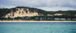 Queensland, Australia - March 22, 2017: View Of Tangalooma Island Resort In Moreton Island, Queensland, Australia Stock Photo