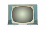 Retro Tv Stock Photo