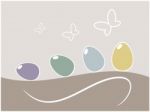 Easter Egg Background Illustration Stock Photo