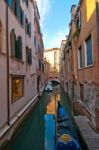 Venice Italy  Unusual Pittoresque View Stock Photo