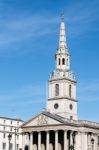 St Martin-in-the-fields Church  Trafalgar Square Stock Photo