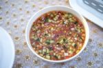 Thai Style Spicy Chili Sauce Stock Photo