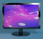 TV Monitor Stock Photo