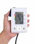 Blood Pressure Meter Stock Photo