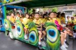 Primary Students Visit The Zoo, In The Jul 27, 2016. Bangkok Thailand Stock Photo