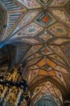 Interior View Of St. Wolfgang Parish And Pilgrimage Church Stock Photo