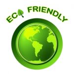 Eco Friendly Shows Earth Day And Environment Stock Photo