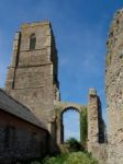 St Andrew's Covehithe With Benacre Church In Covehithe Stock Photo