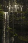 Russell Falls In Mount Field National Park Stock Photo