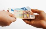 Buying Euro Cash Stock Photo