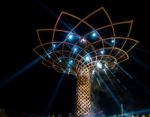 Tree Of Life At Expo In Milan Italy Stock Photo