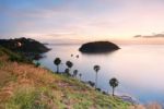 Cape Into The Sea In Phuket Stock Photo