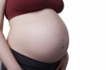 Wonderful Pregnant Woman Stock Photo