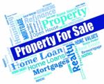 Property For Sale Represents On Market And Home Stock Photo