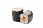 Salmon Sushi roll Stock Photo