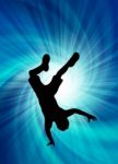 Music Dance Acrobatic Stock Photo