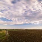 Farming Field In Toowoomba, Australia Stock Photo