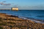 Selsey Bill Lifeboat Station Stock Photo