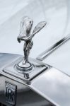 Puerto Banus, Andalucia/spain - July 6 : Rolls Royce Emblem In P Stock Photo