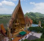 Wat Tham-sua Temple,thailand Stock Photo