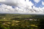 Wide Landscape View Stock Photo