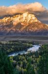 Snake River Overlook Stock Photo