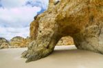 Wonderfull Portuguese Beach Stock Photo