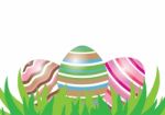 Easter Eggs Stock Photo