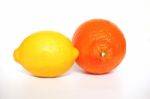 Isolated Citrus Stock Photo