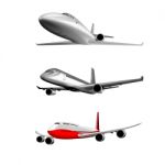 Commercial Jet Plane Airliner Stock Photo