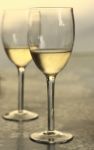 Wine Glasses Stock Photo