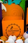 Halloween - Halloween Crafts - Paper Crafting Stock Photo