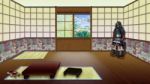 Traditional Japanese Room Interior Stock Photo