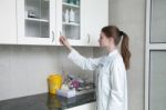 Young Medical Worker In Office Stock Photo