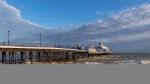 Eastbourne, East Sussex/uk - January 7 : View Of Eastbourne Pier Stock Photo