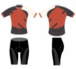 Cycling Vest High Extreme Sports Design Stock Photo