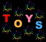 Kids Toys Shows Shopping Retail And Youths Stock Photo