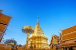 Wat Phra That Doi Suthep In Chiang Mai, Thailand Stock Photo