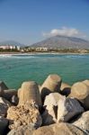 Puerto Banus Beach Stock Photo