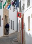 Casares, Andalucia/spain - May 5 : View Of Casares In Spain On M Stock Photo