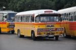 Old Bus Stock Photo