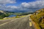 Mountain Road Stock Photo