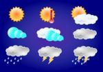 Weather Icon Stock Photo