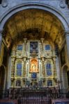 Malaga, Andalucia/spain - July 5 : Interior View Of The Cathedra Stock Photo