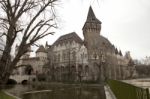 Budapest Vajdahunyad Castle,hungary Stock Photo