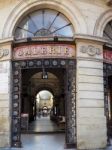 Old Gallery Building In Need Of Renovation In Bordeaux Stock Photo