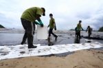 Thailand-environment-oil-pollution Stock Photo