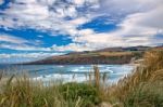 Sandfly Bay Stock Photo